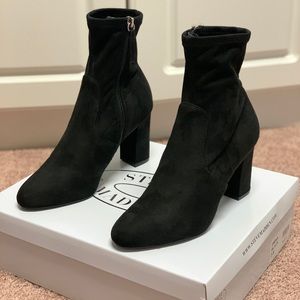 Black Steve Madden Booties- size 7.5